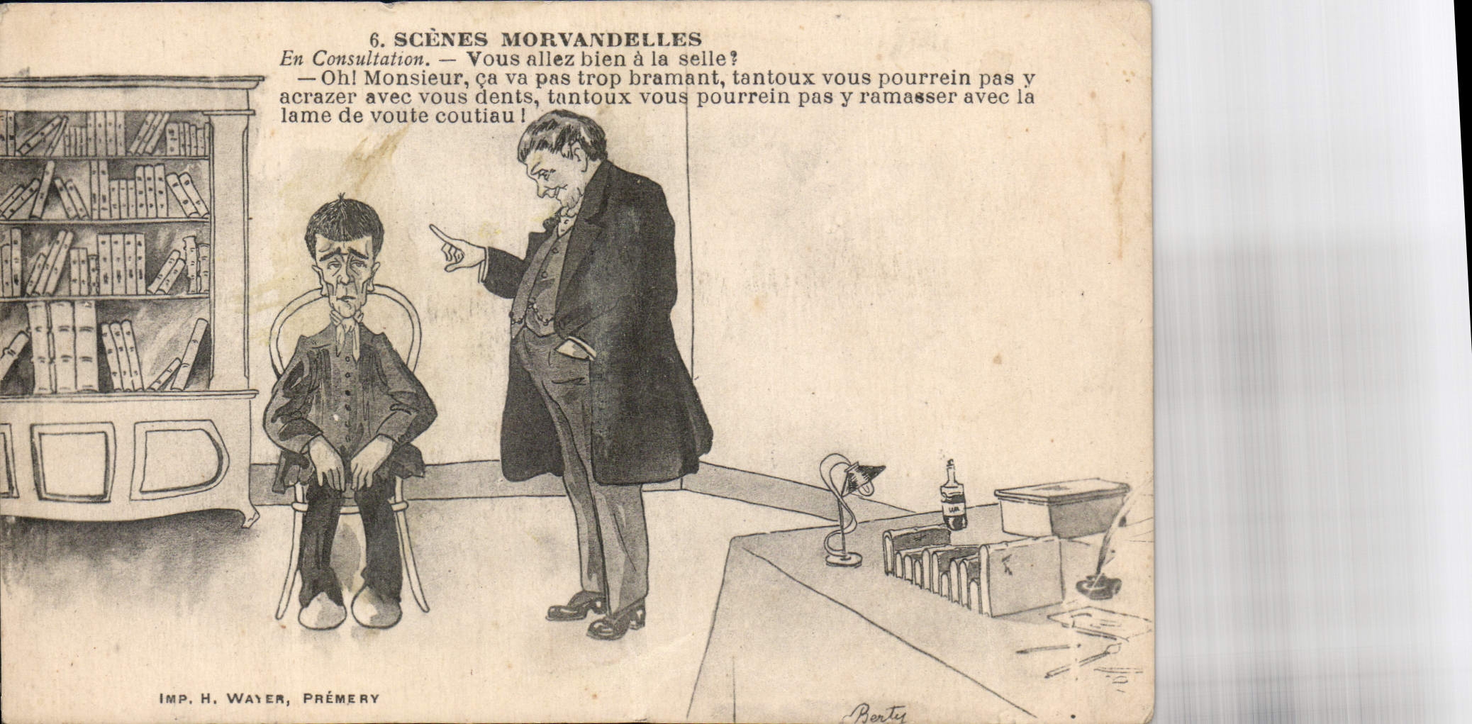 CPA Scenes Morvandelles 