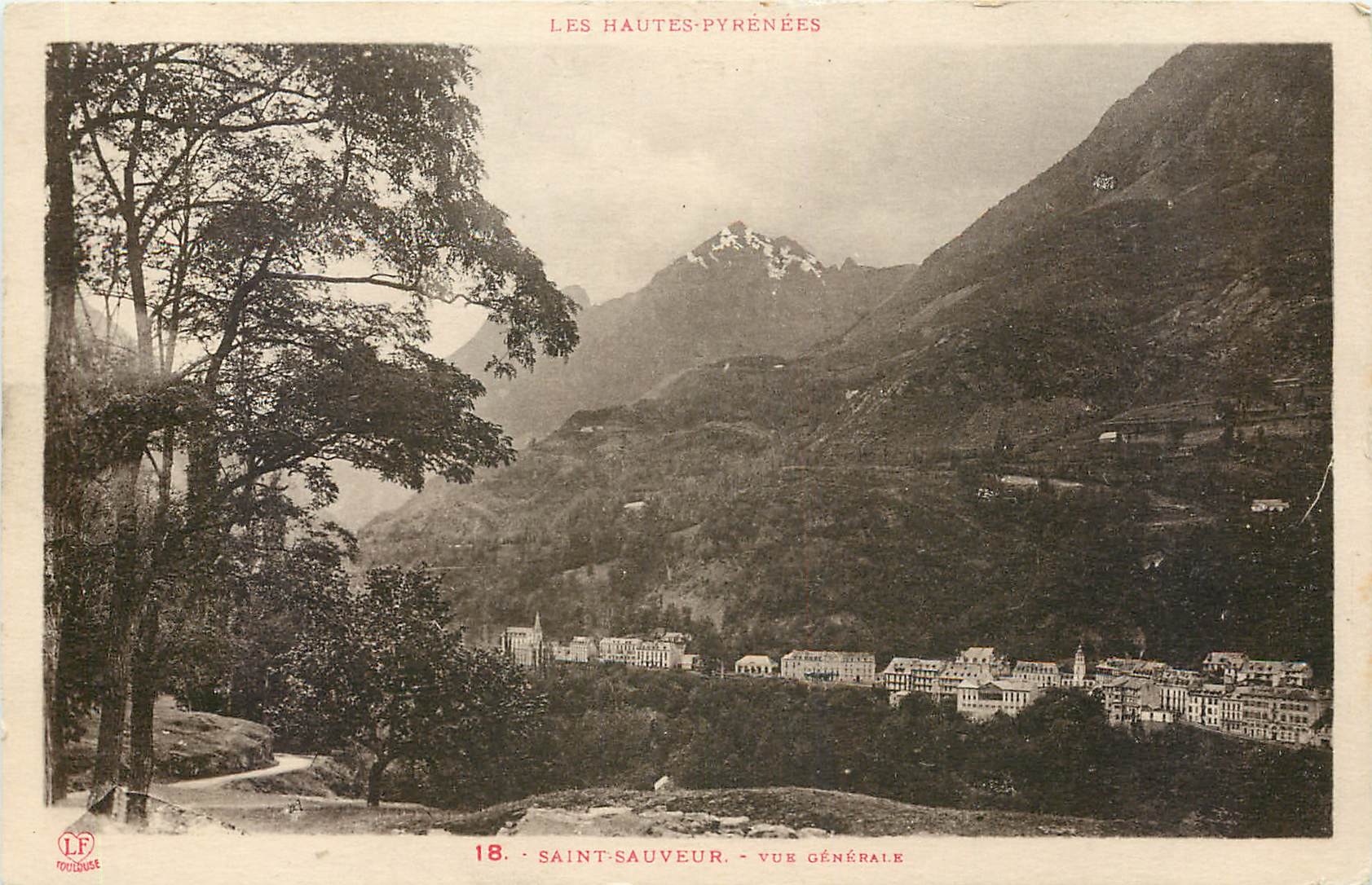 CPA Les Hautes Pyrenees vue generale 
