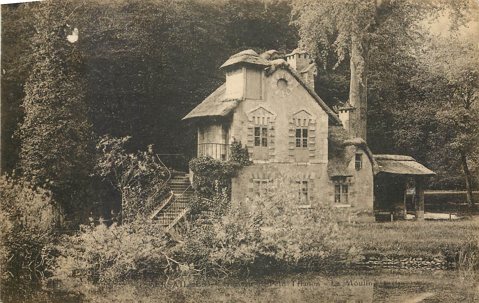 CPA Versailles Petit Trianon La Moulin