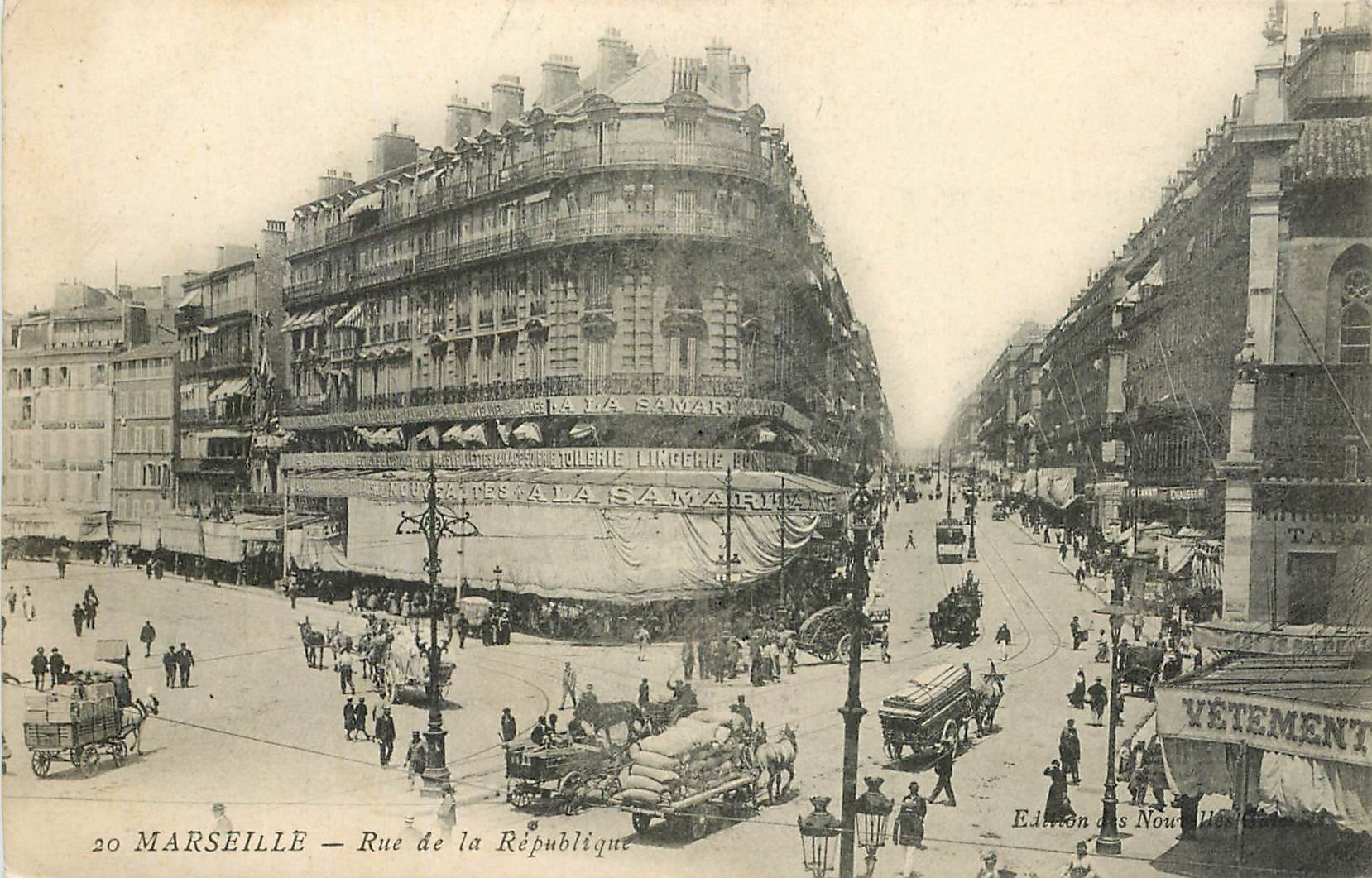 CPA Marseille Rue de la Republique 