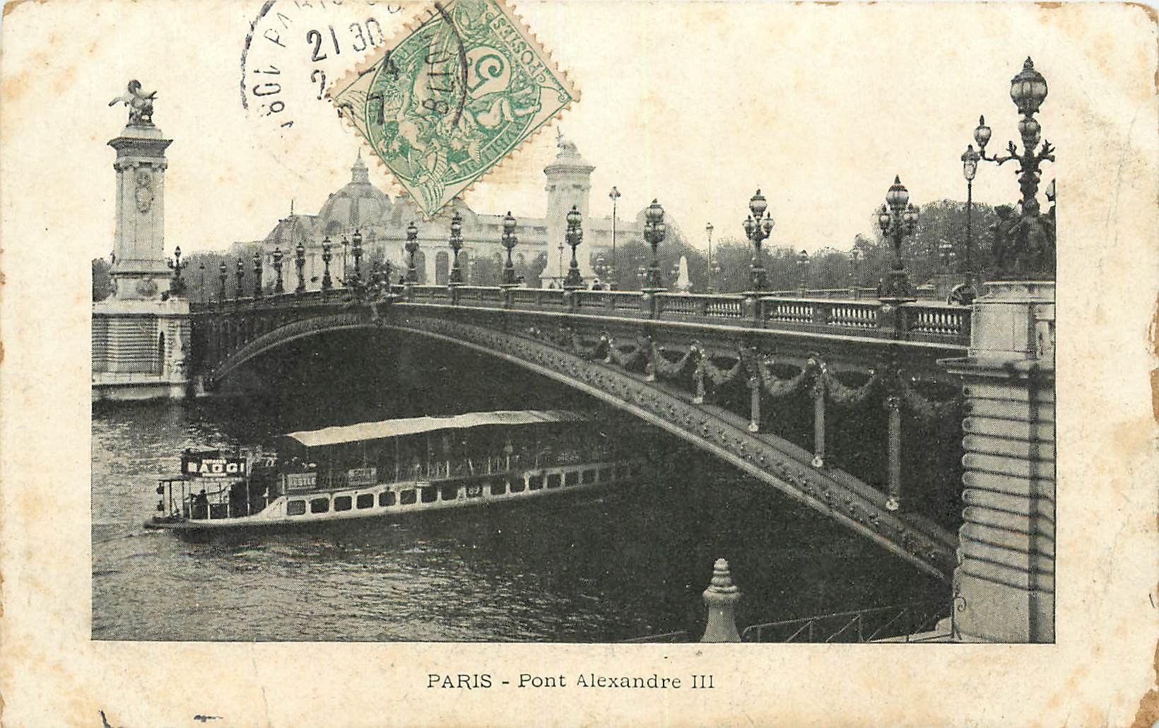 CPA Paris Pont Alexandre III 