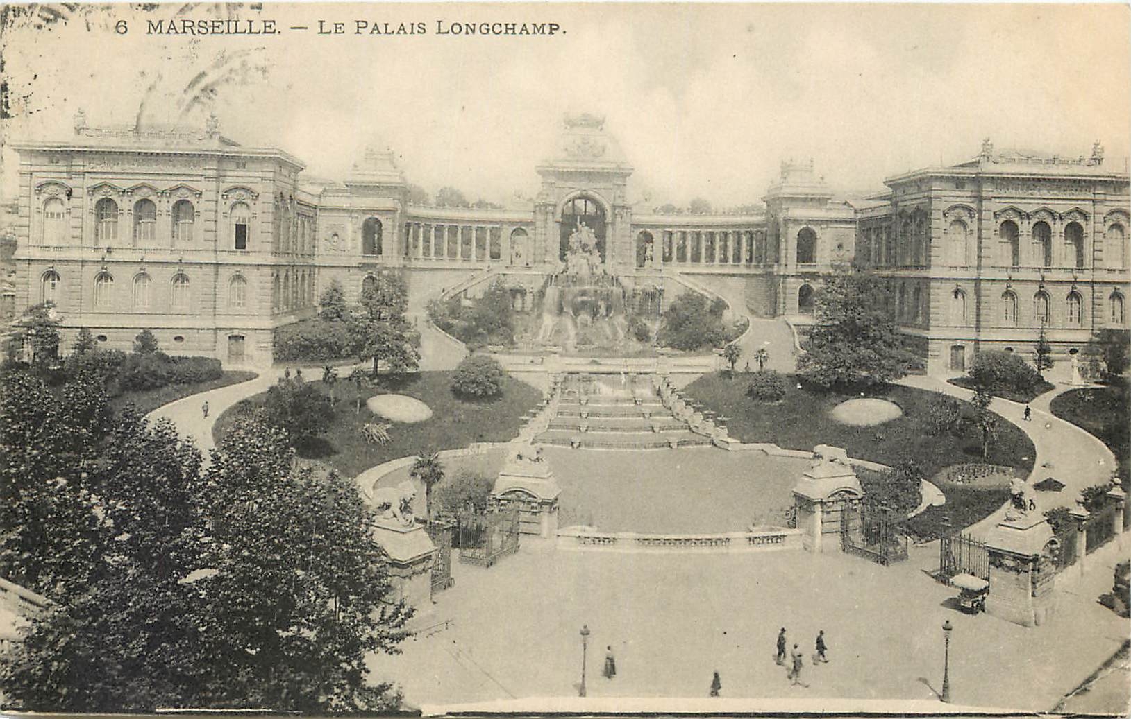 CPA Marseille Le Palais Longchamp 