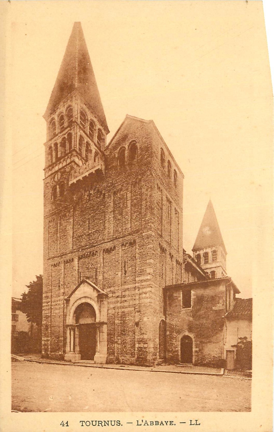CPA Tournus L'Abbaye 