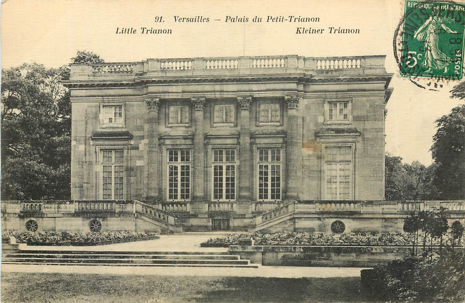 CPA Versailles Palais du Peit Trianon