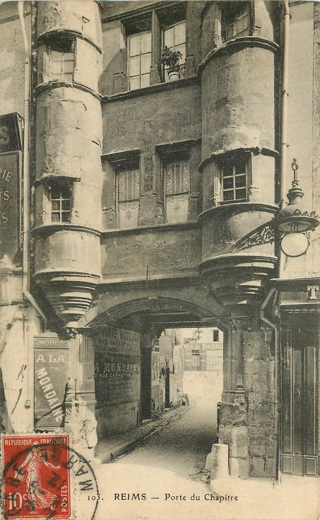 CPA Reims Porte du Chapitre 