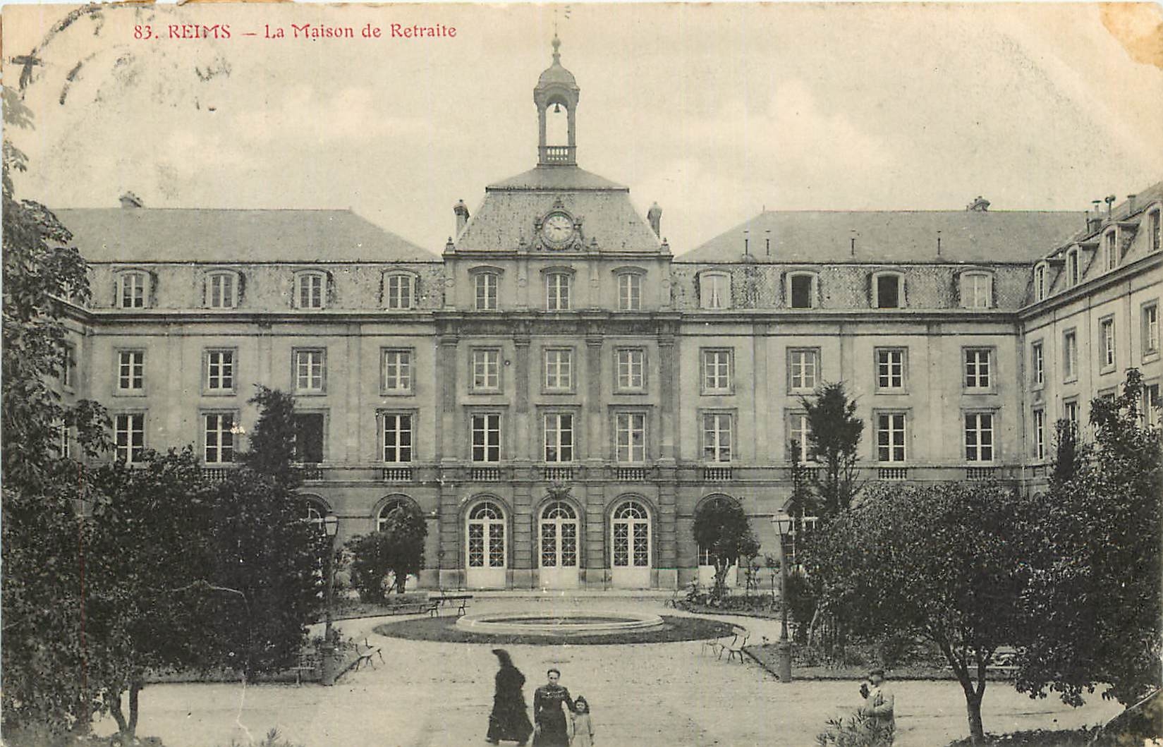 CPA Reims La Maison de Retraite 