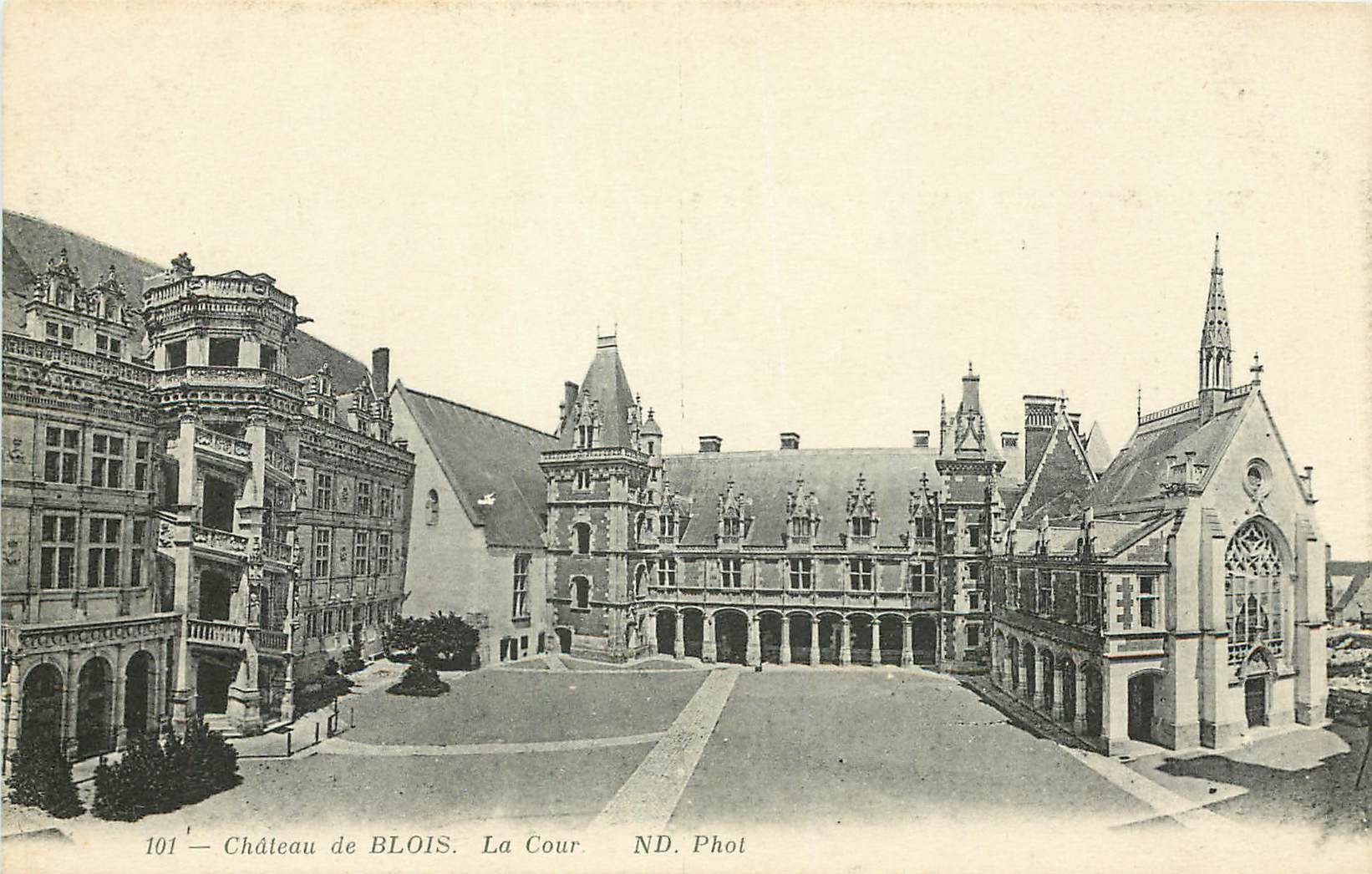 CPA Chateau de Blois la Cour 