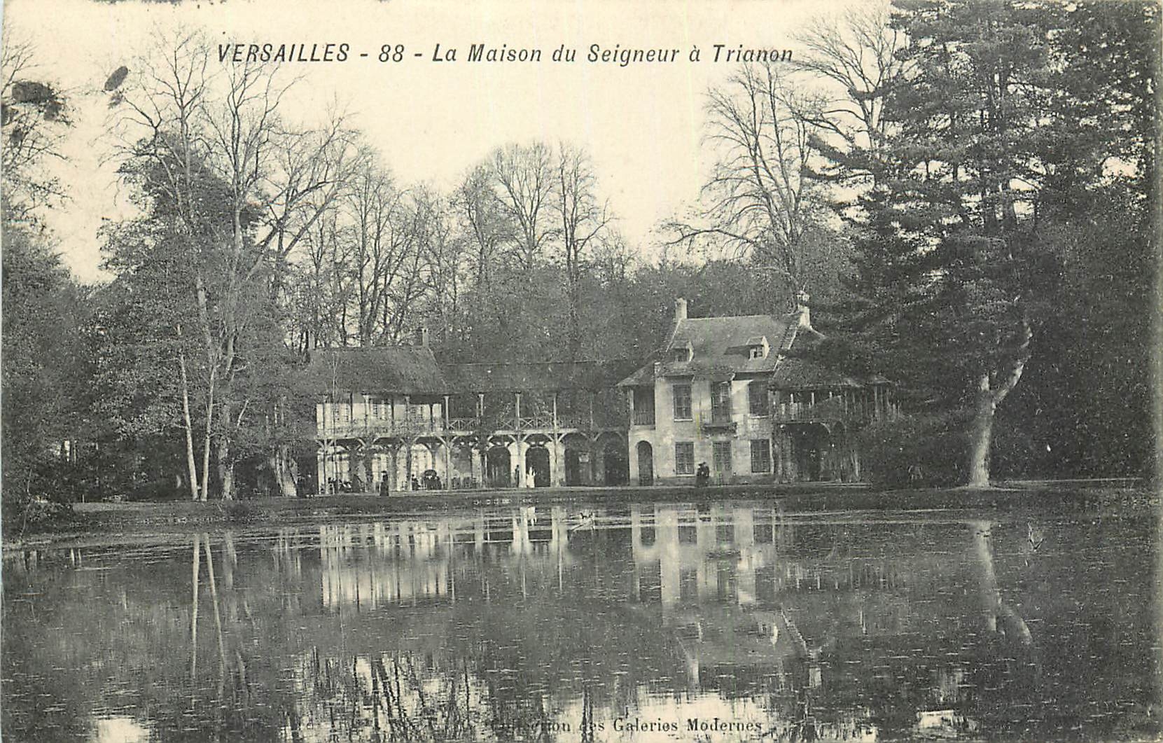 CPA Versailles la Maison du Seigneur a Trianon