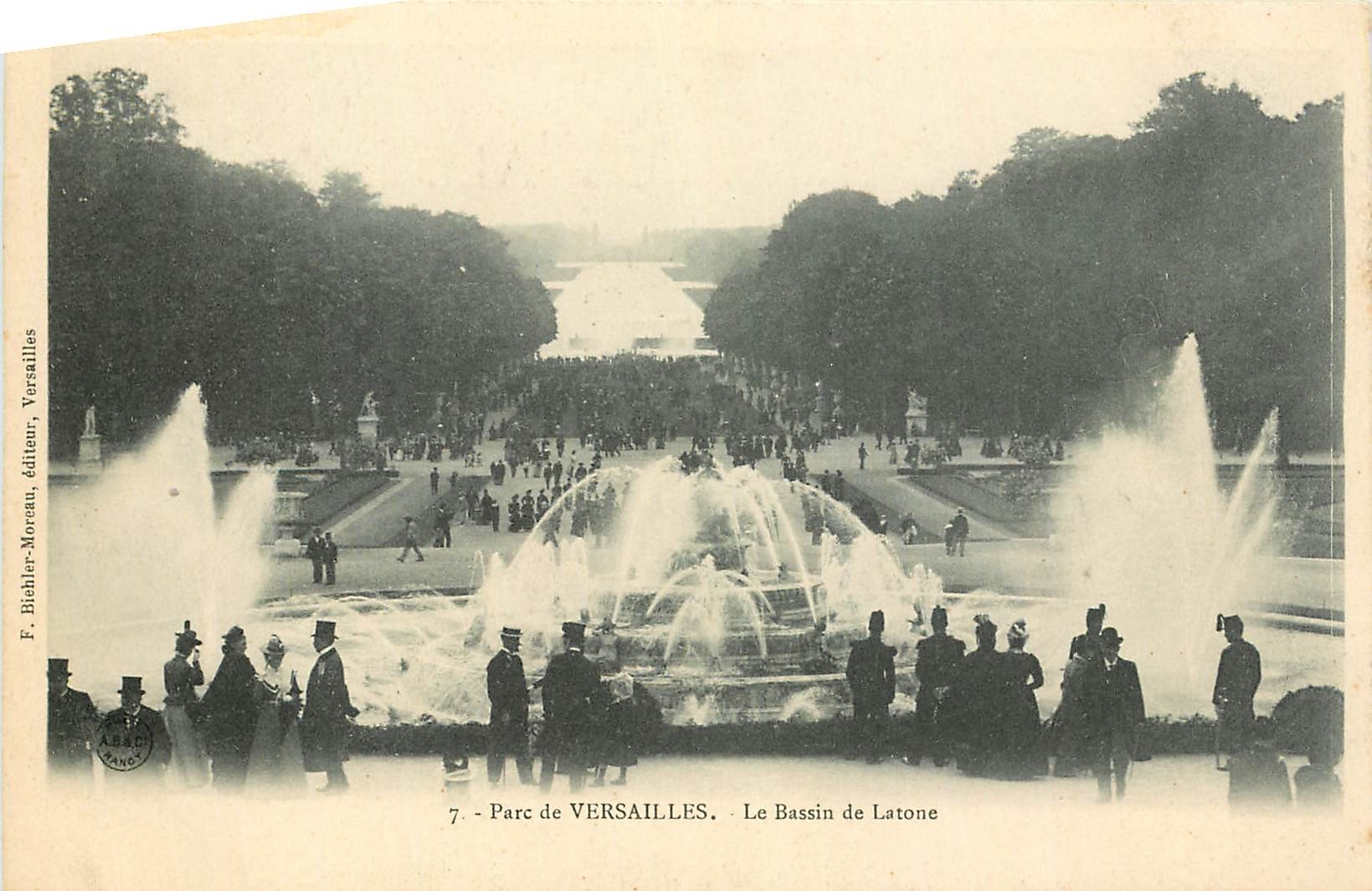 CPA Parc de Versailles le Bassin de Latone