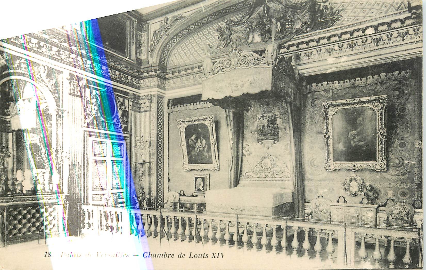 CPA Chambre de Louis XIV 