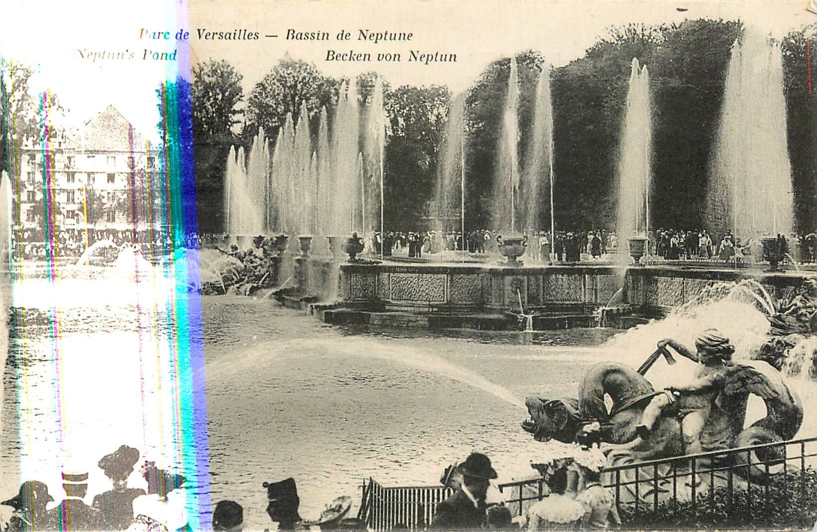 CPA Parc de Versailles Bassin de Neptune