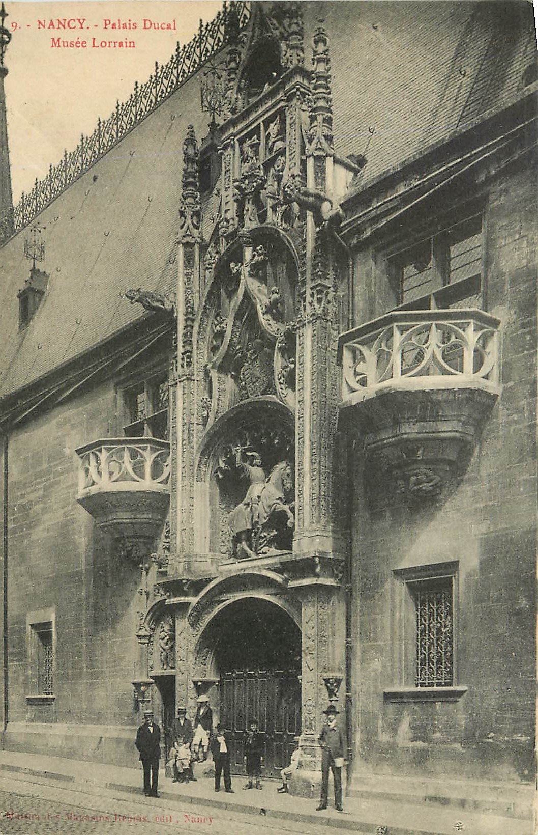 CPA Nancy Palais Ducal Musee lorrain 