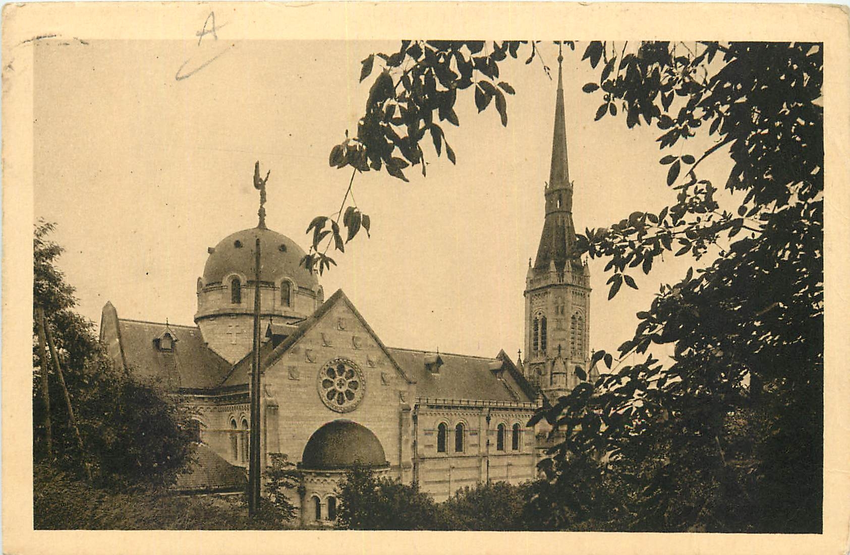 CPA Edition de la Basilique Nationale du Bois Chenu Domremy