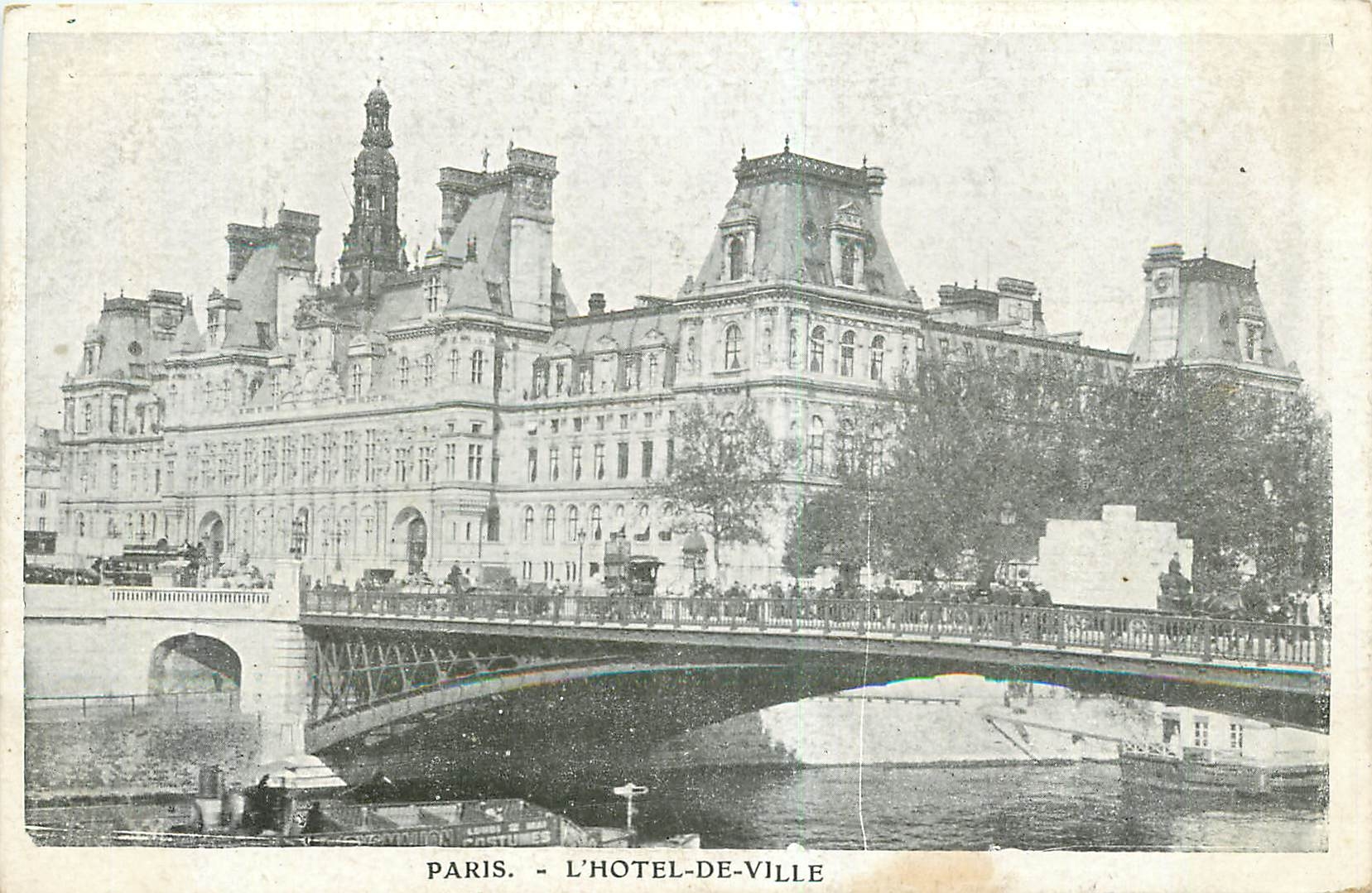 CPA Paris l'Hotel de Ville
