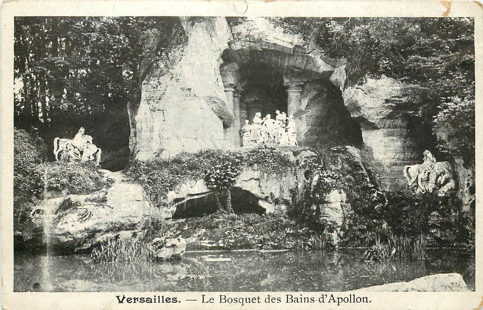 CPA Versailles Le Bosquet des Bains d'Apollon