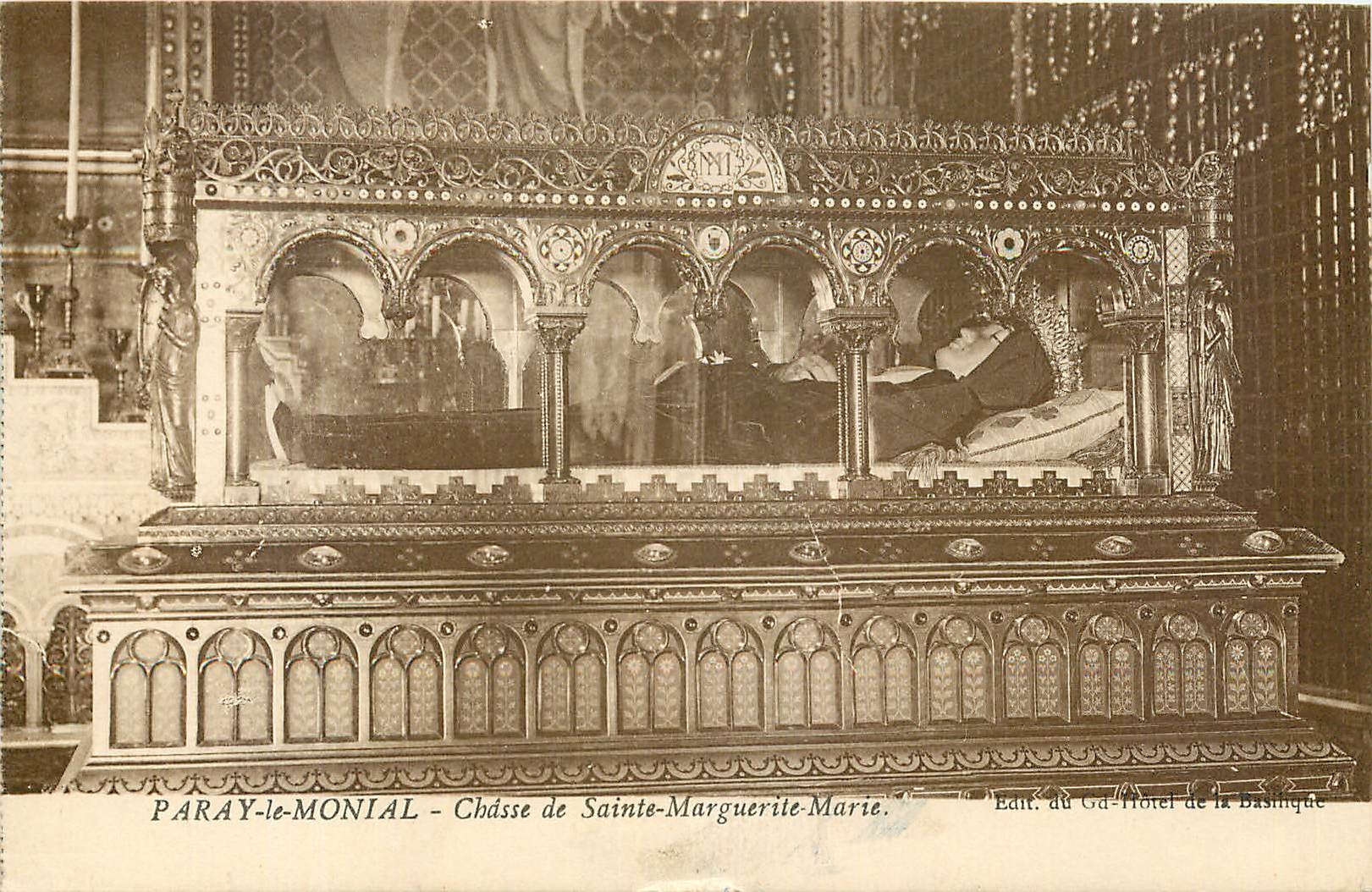 CPA Paray le Monial Chasse de Saine Marguerite Marie