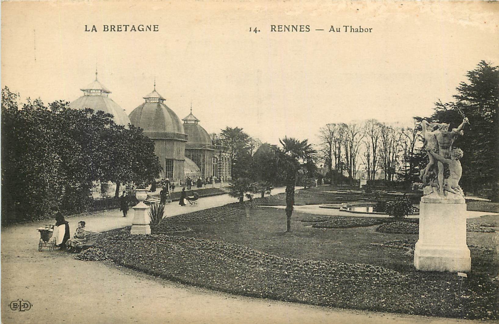 CPA La Bretagne Rennes Au Thabor 
