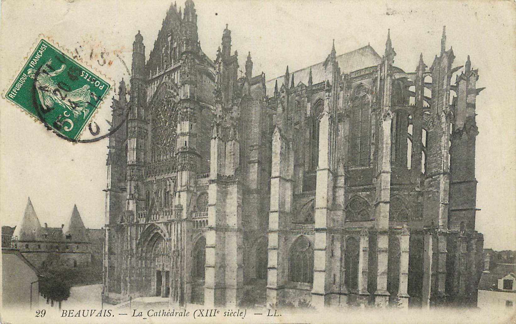 CPA Beauvais la Cathedrale XIII siecle 