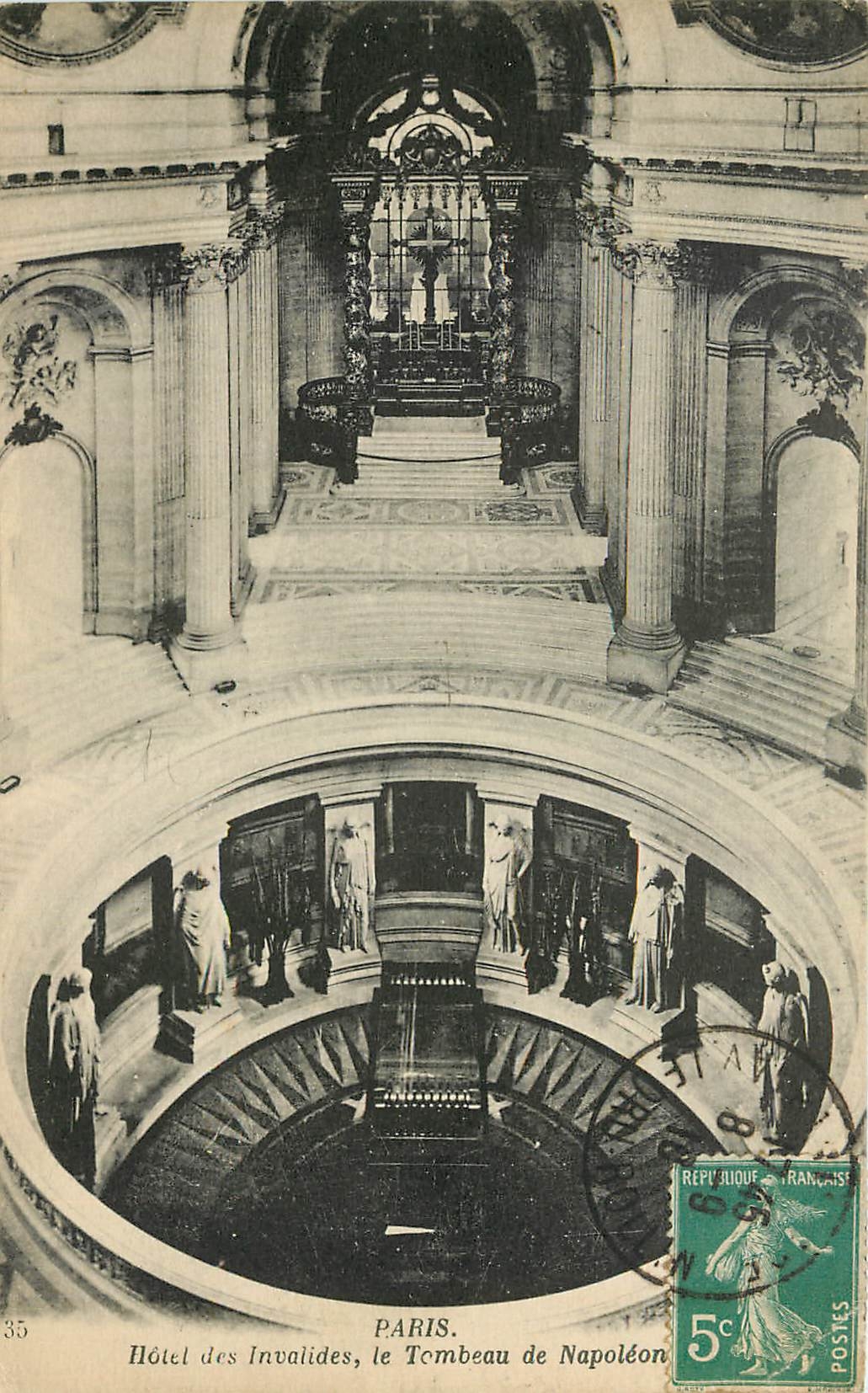 CPA Paris Hotel des Invalides le Tombeau de Napoleon