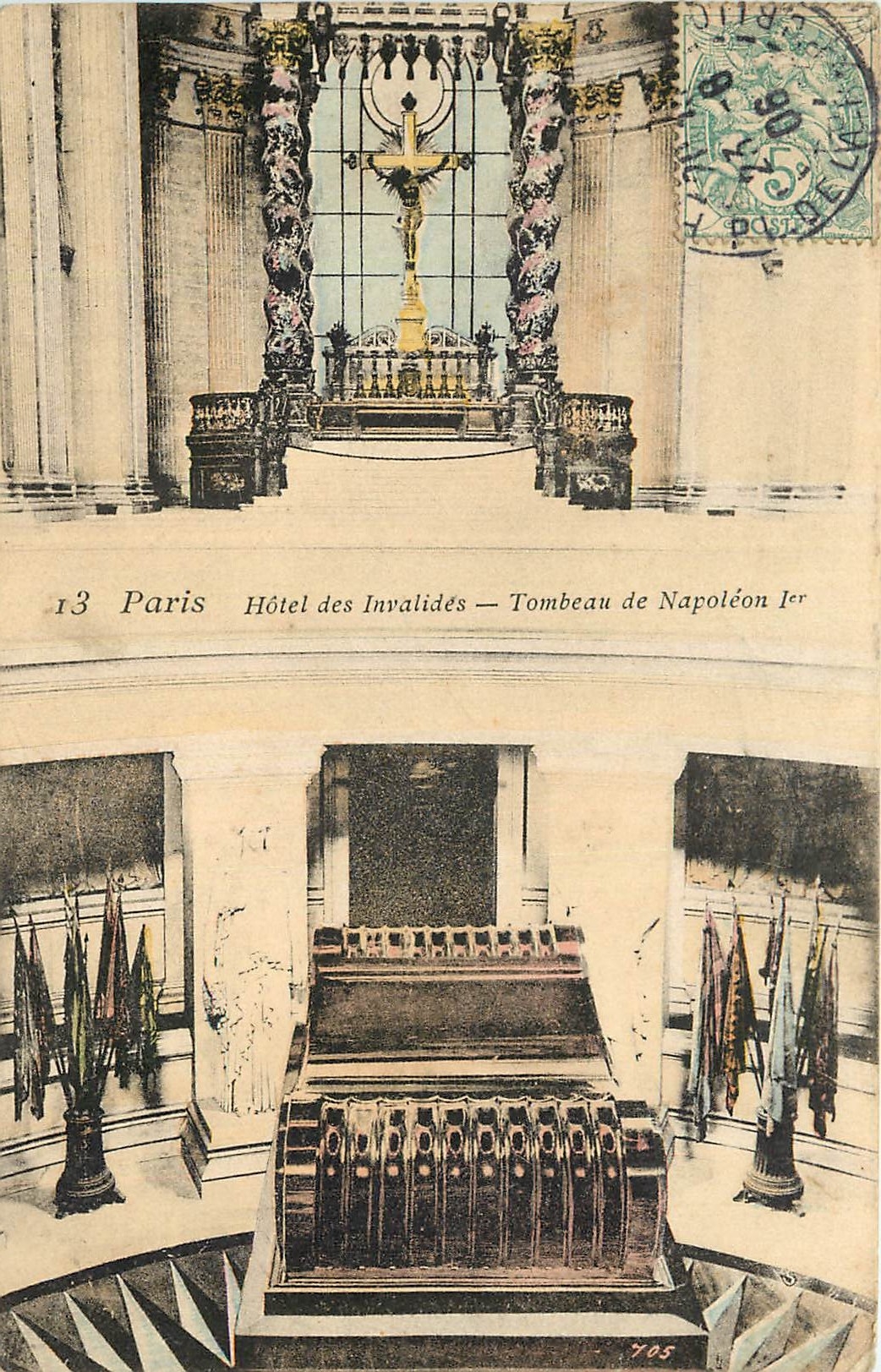 CPA Paris Hotel des Invalides Tombeau de Napoleon Ier