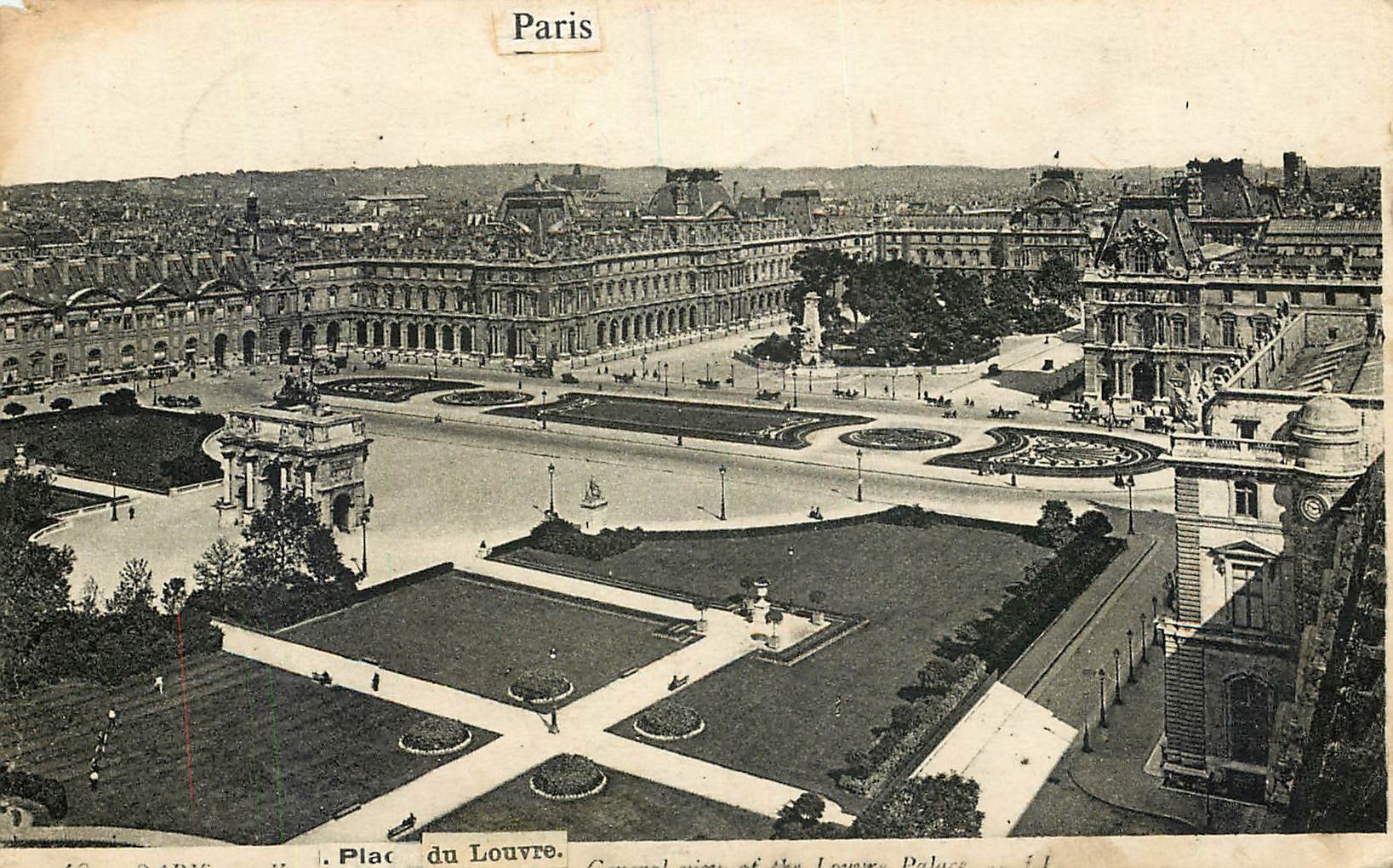 CPA Paris Place du Louvre 