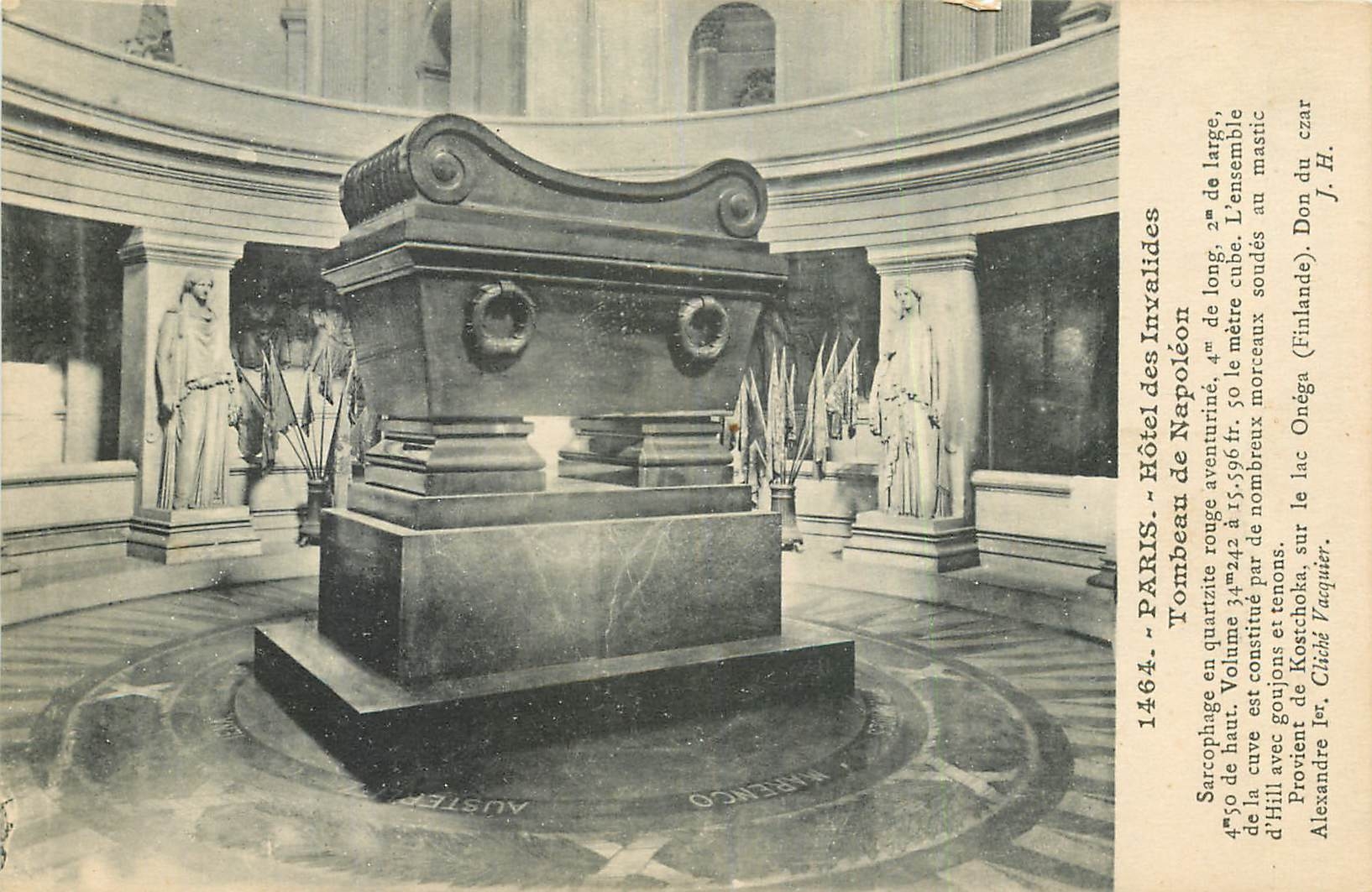 CPA Paris Hotel des Inavlides Tombeau de Napoleon