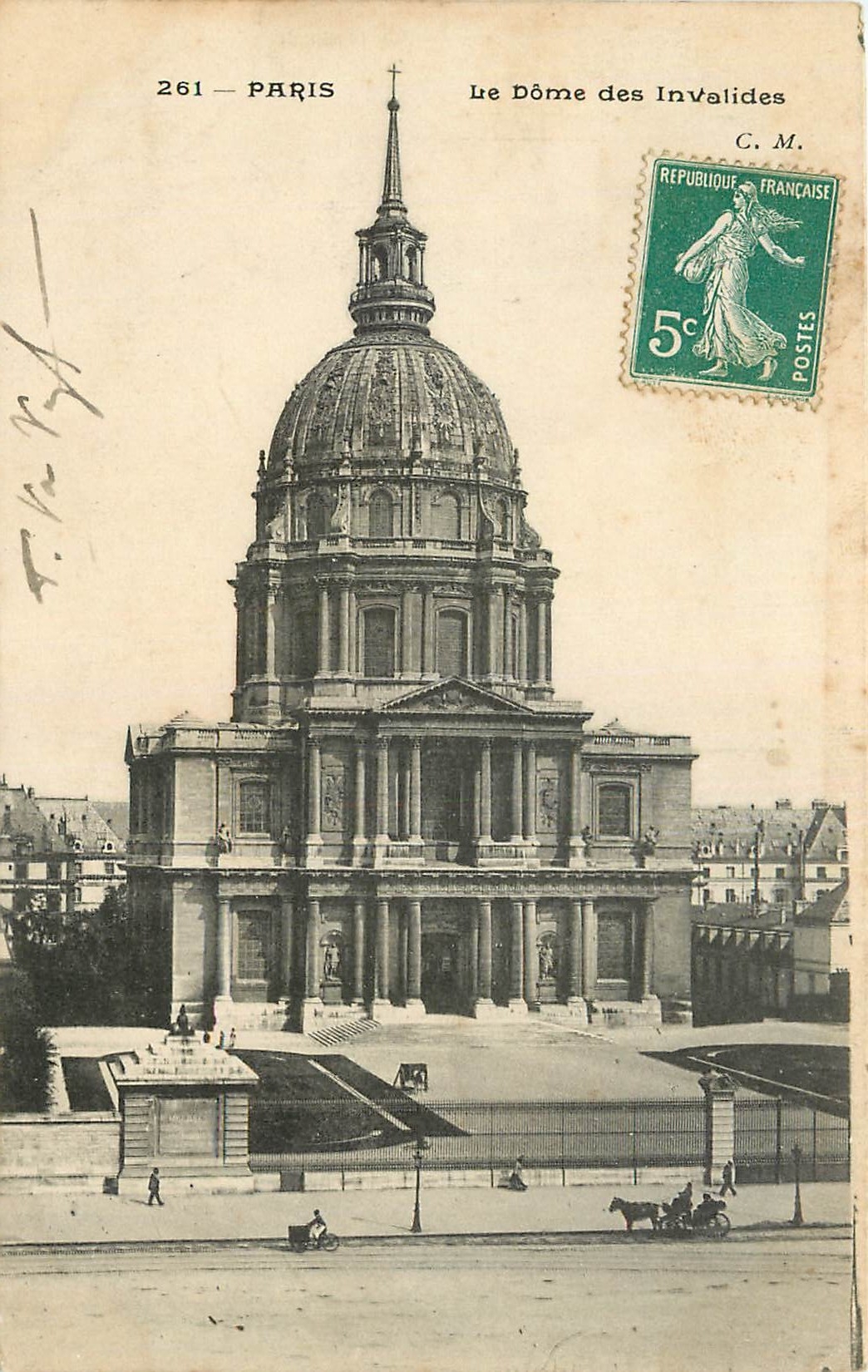 CPA Paris le Dome des Invalides