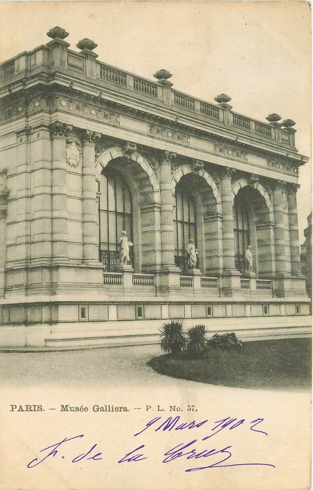 CPA Paris Musee Galliera 