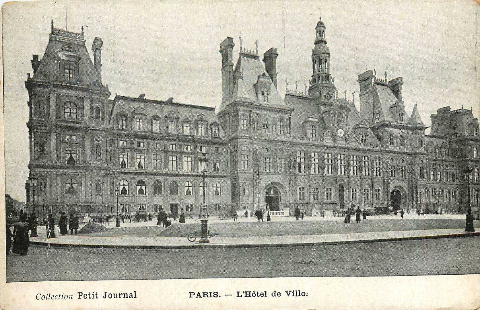 CPA Collection Petit Journal Paris L'Hotel de Ville