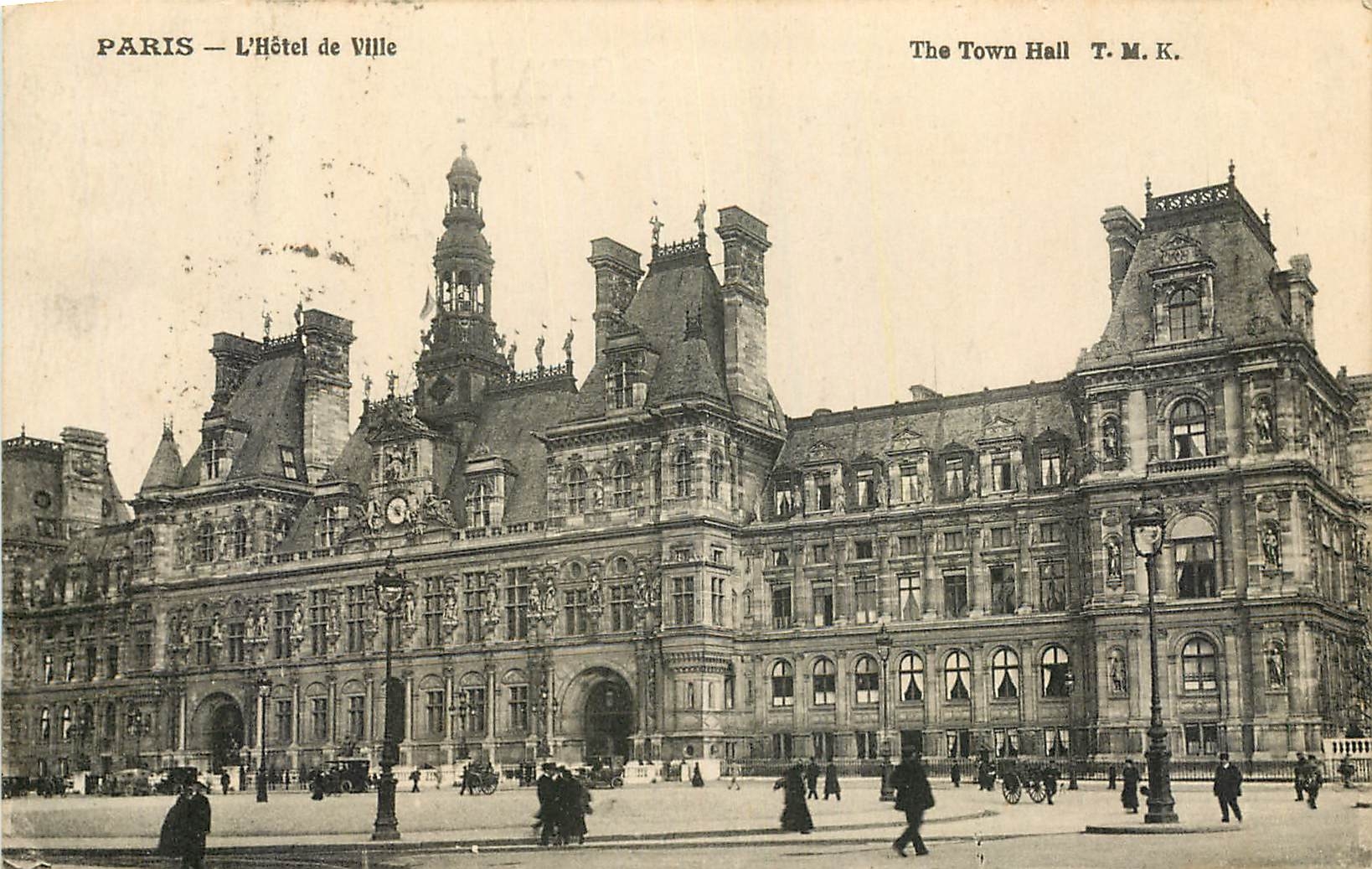 CPA Paris l'Hotel de Ville