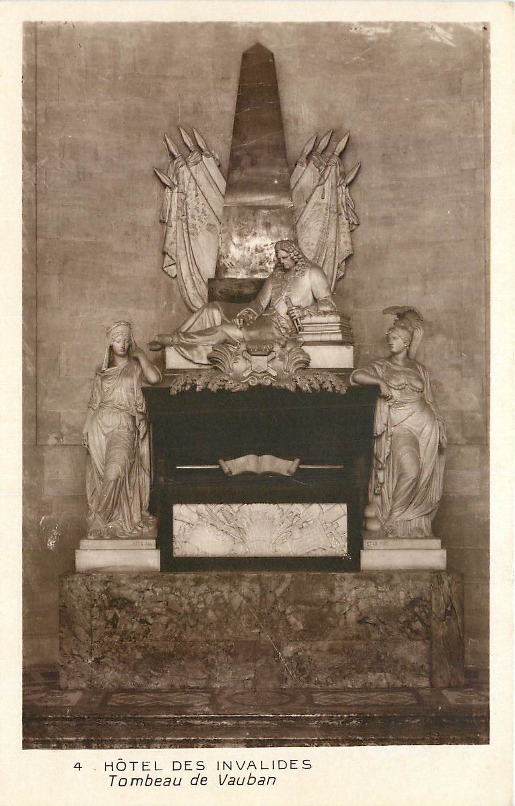 CPA Hotel de invalides Tombeau de Vauban