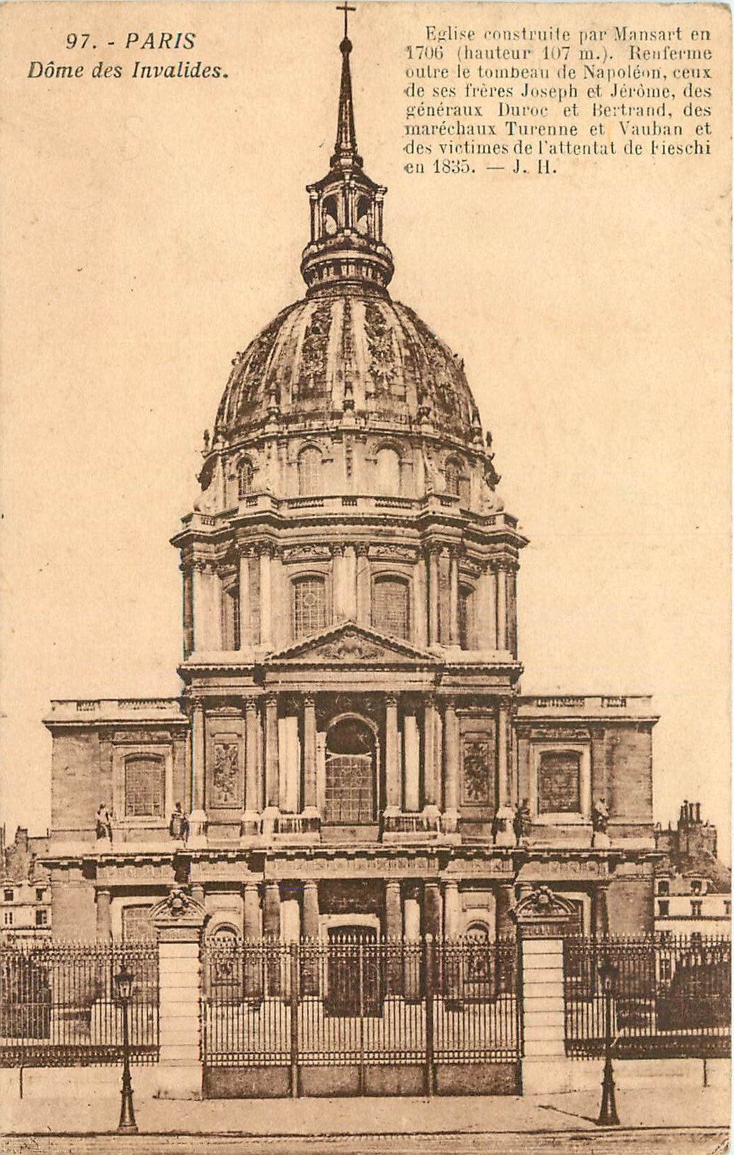 CPA Paris Dome des Invalides