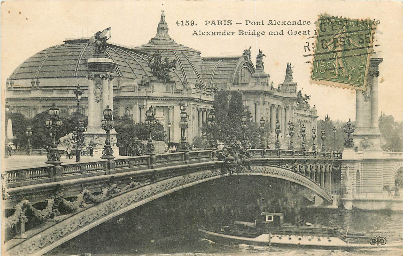 CPA Paris Pont Alexandre III 