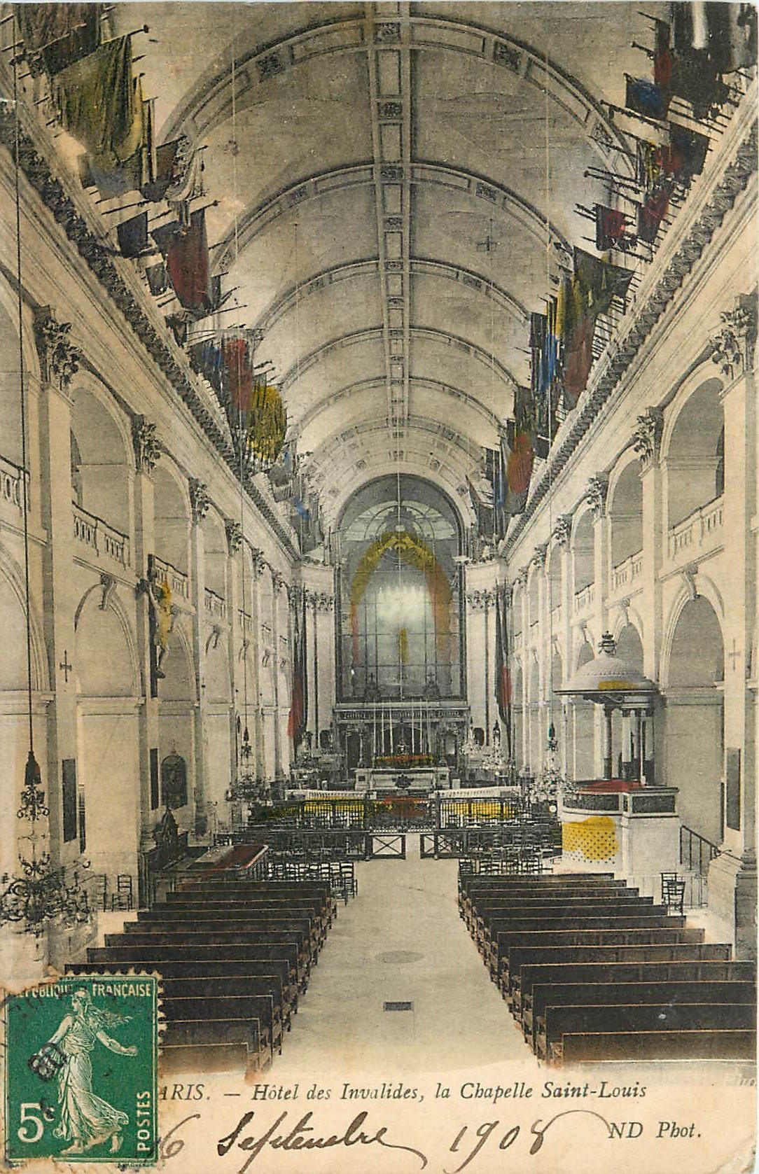 CPA Paris Hotel des Invalides la Chapelle Saint Louis