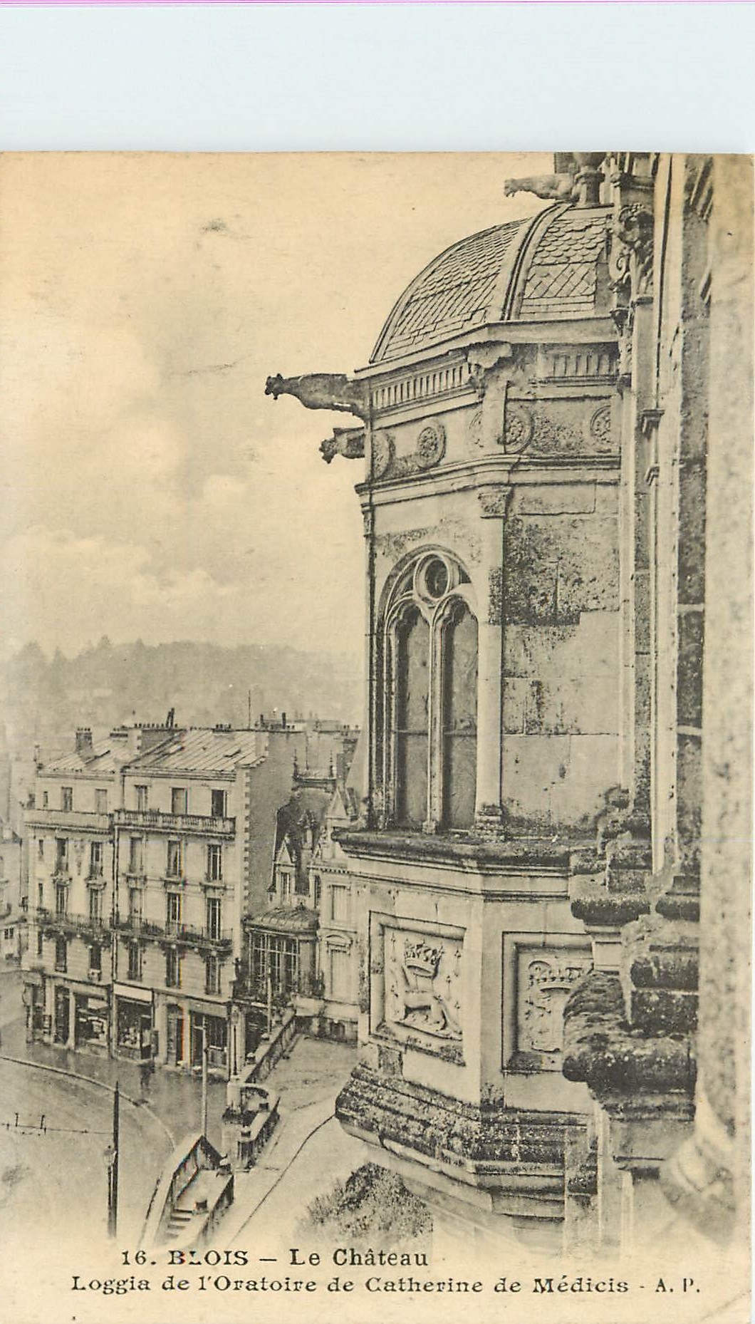 CPA Blois le Chateau Loggia de l'Oratoire de Catherine de Medicis 