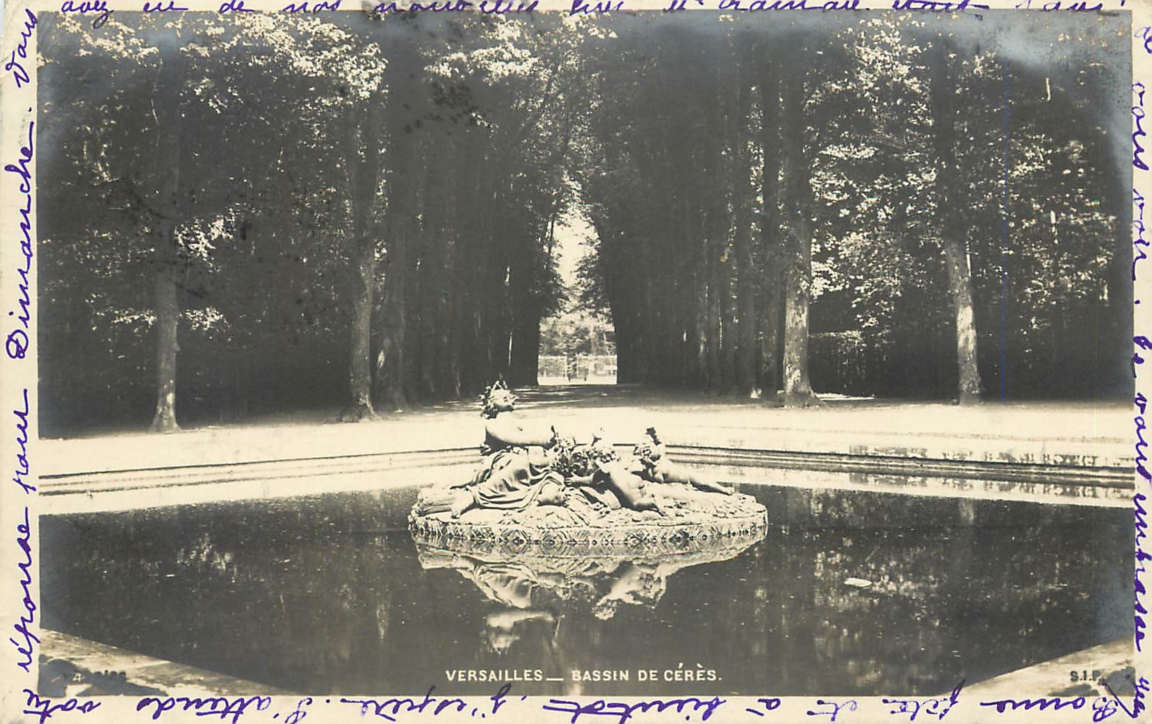 CPA Versailles Bassin de Ceres