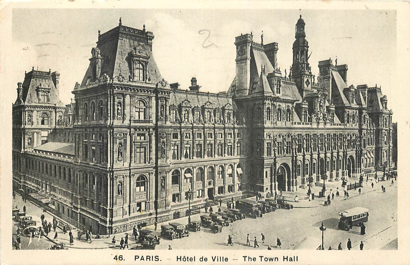 CPA Paris Hotel de Ville
