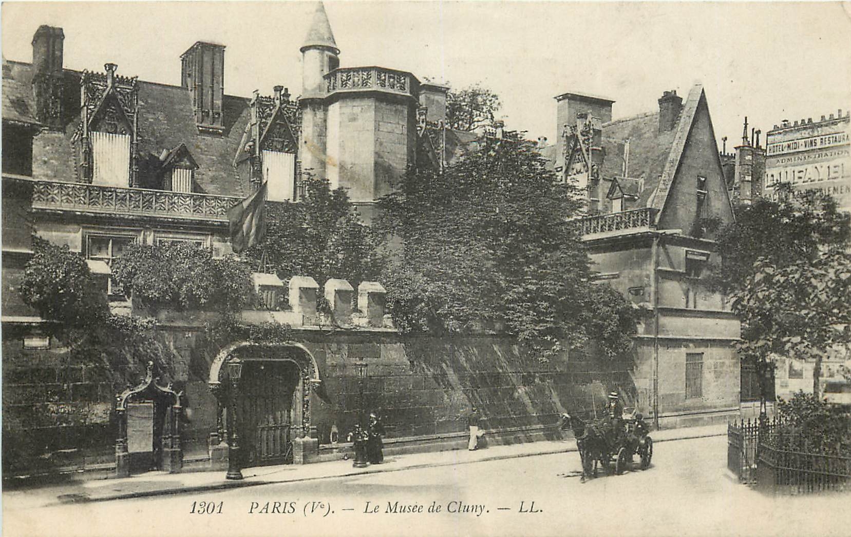 CPA Paris Ve le Musee de Cluny 
