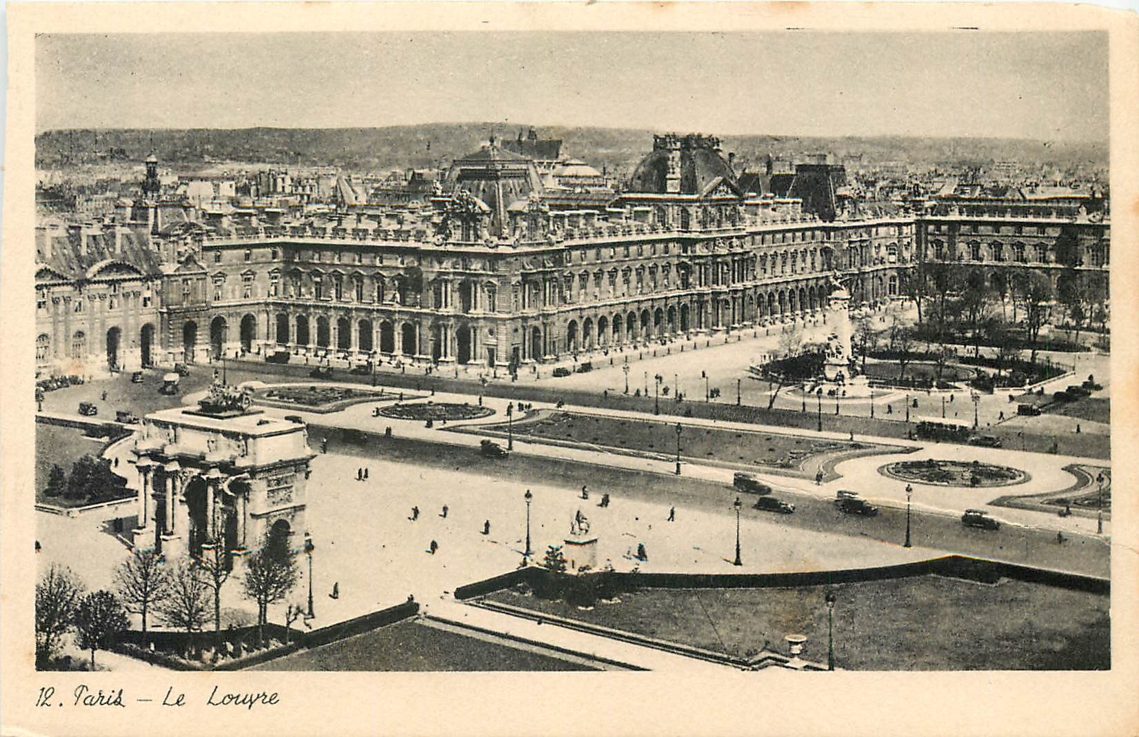 CPA Paris le Louvre 