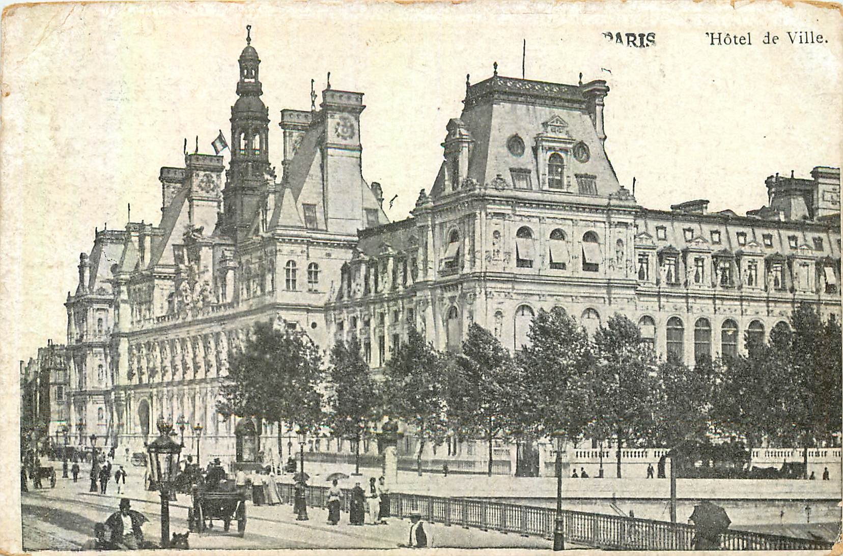 CPA Paris Hotel de Ville