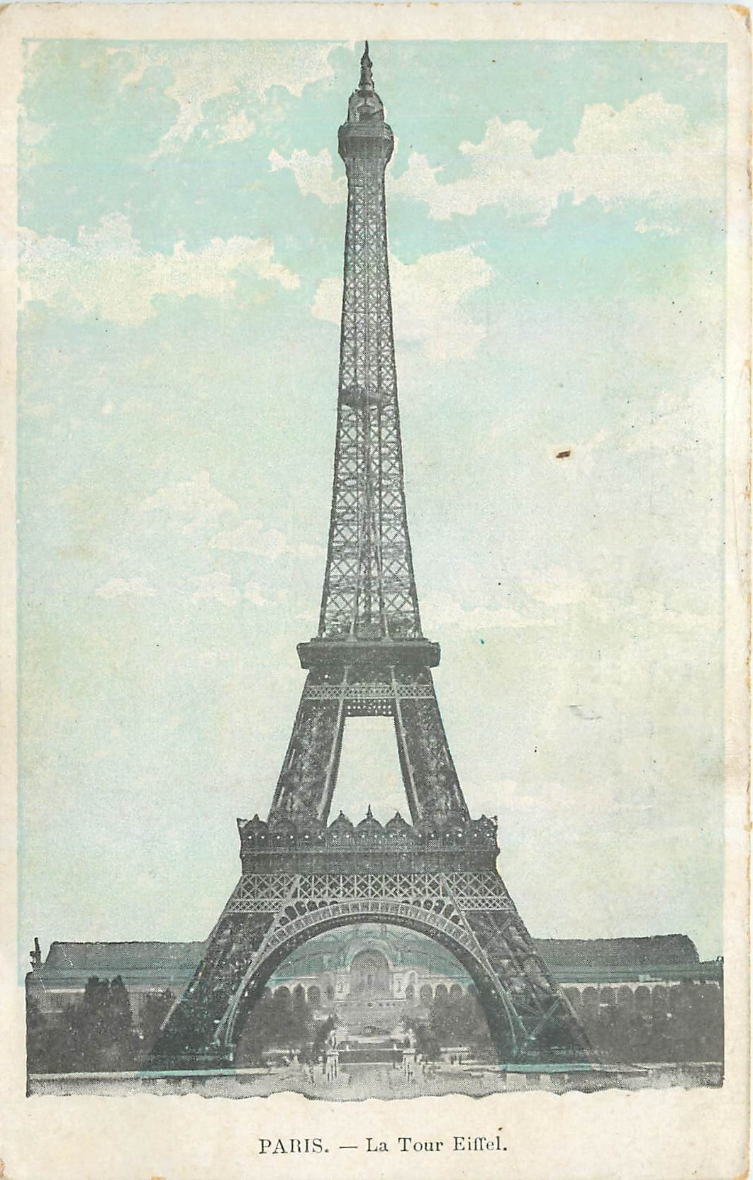 CPA Paris La Tour Eiffel 