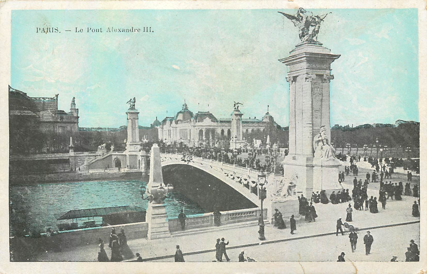 CPA Paris Le Pont Alexandre III 