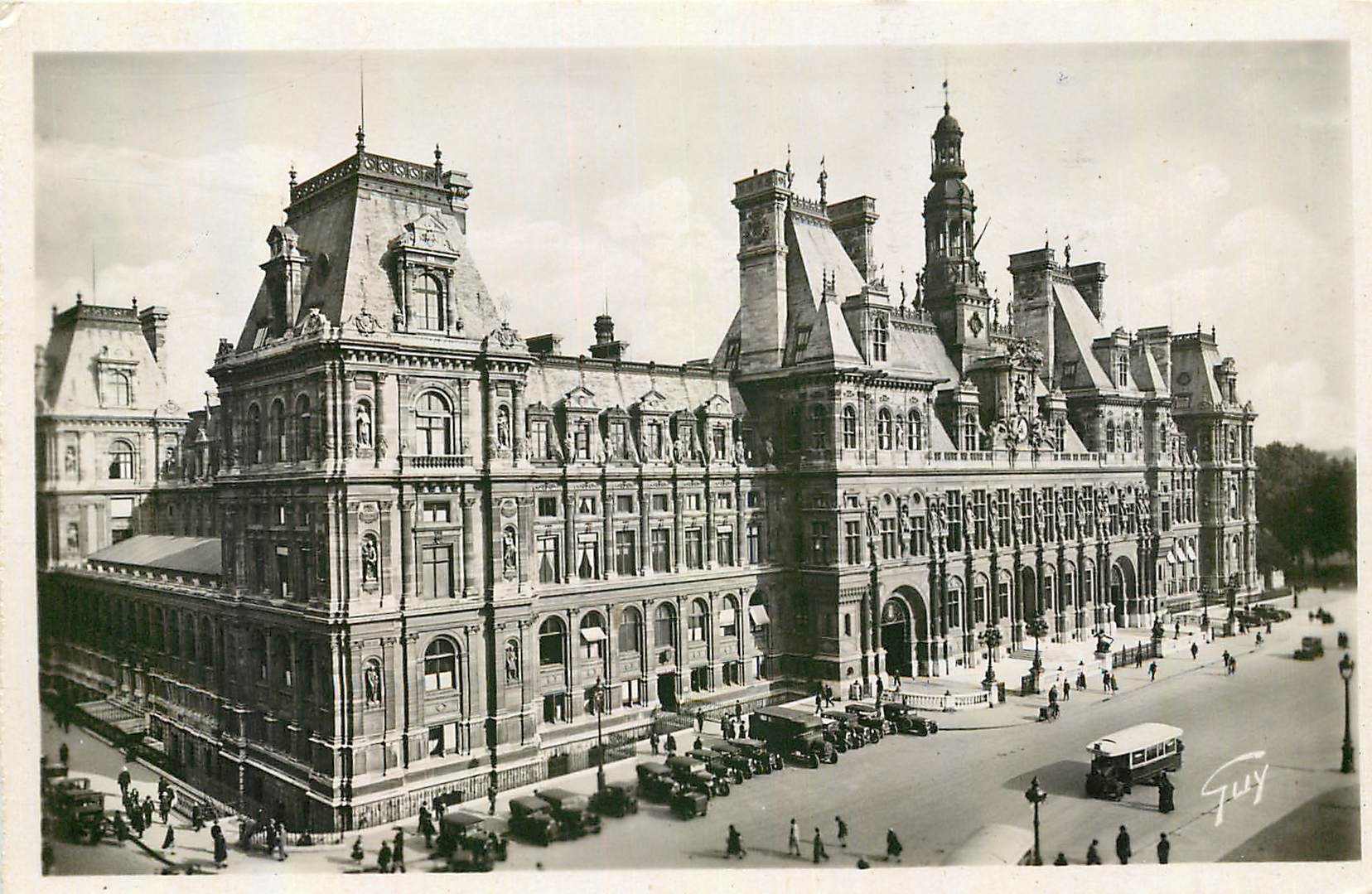 CPA Paris et ses merveilles l'Hotel de Ville