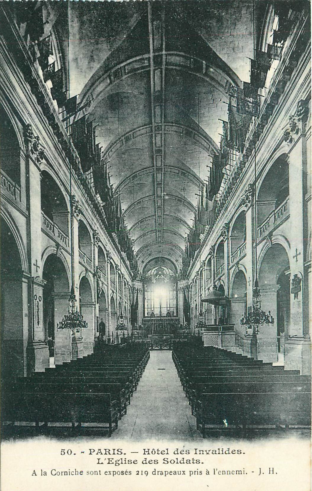 CPA Paris Hotel des Invalides L'Eglise des Soldats