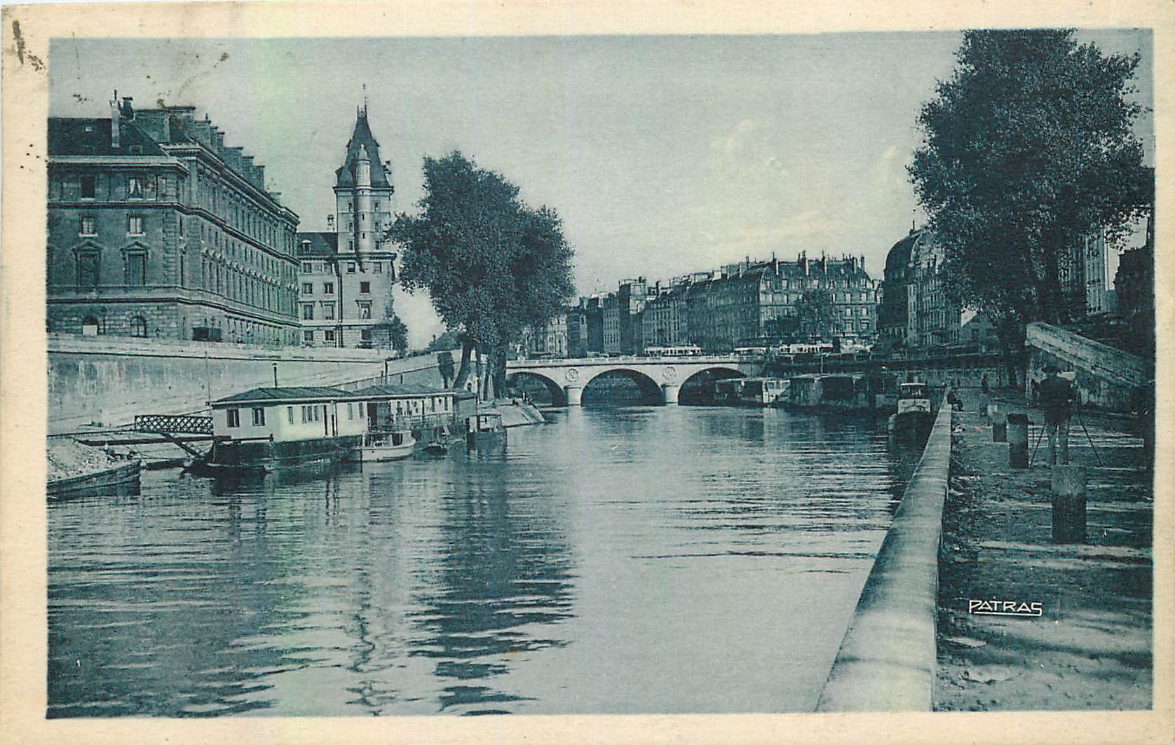 CPA Les Jolis Coins de Paris Vers le Pont Saint Michel 