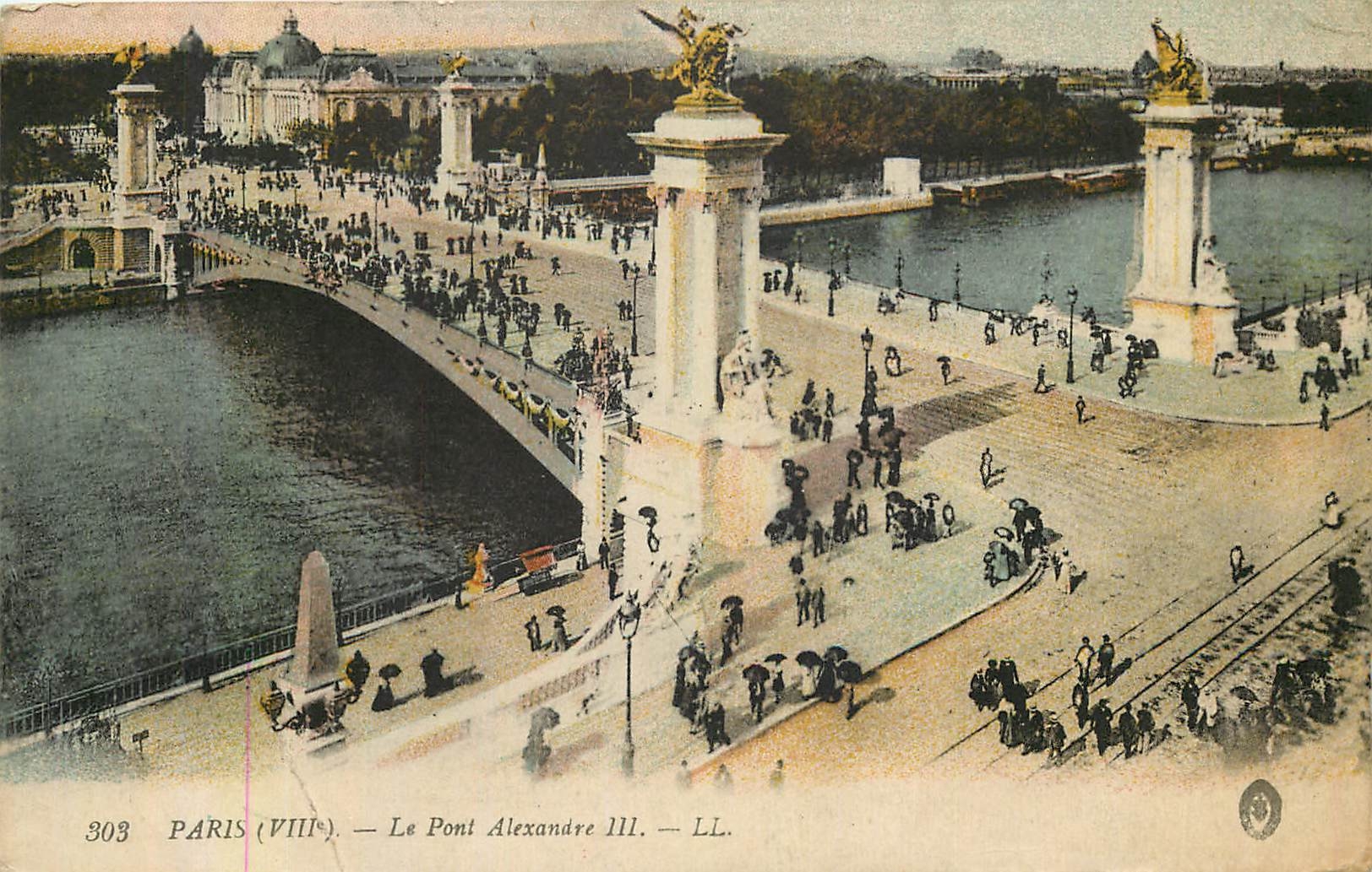 CPA Paris Le Pont Alexandre III