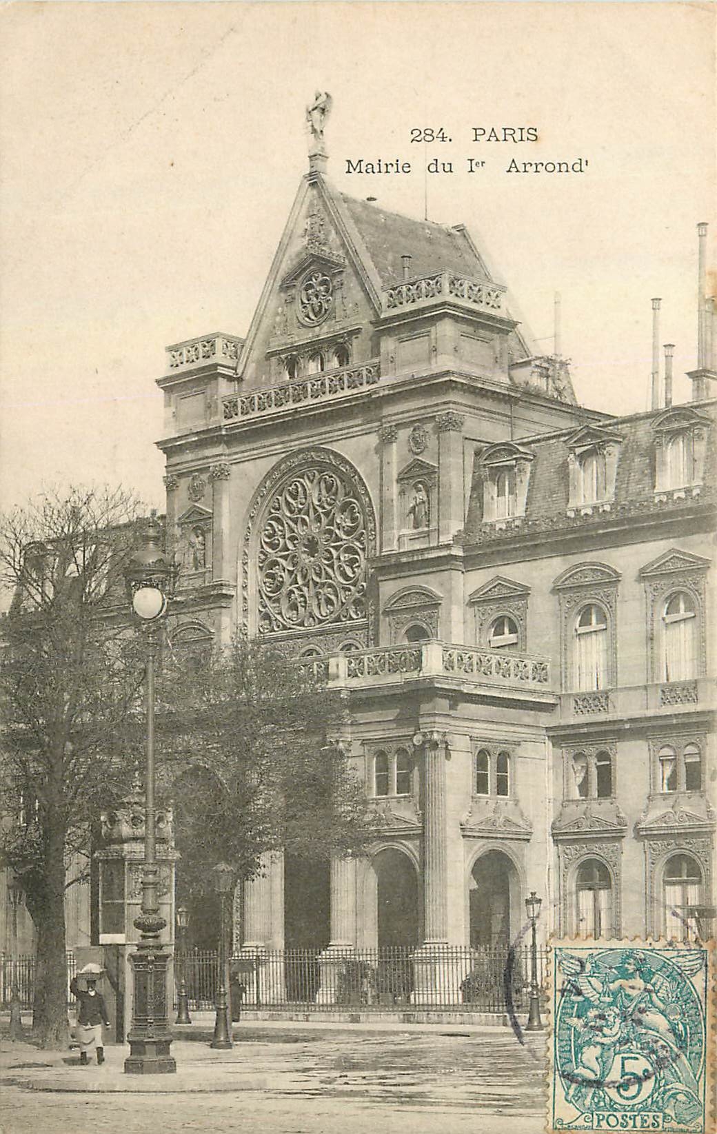 CPA Paris Mairie du 1er Arrond