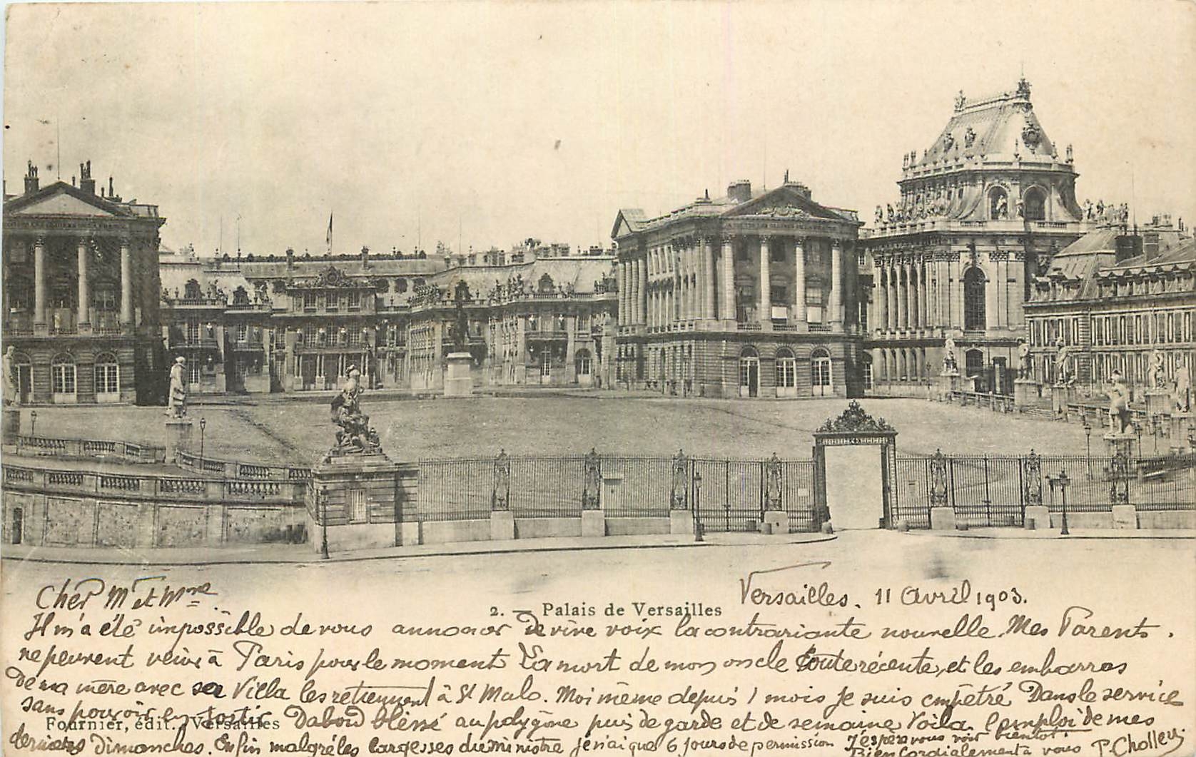 CPA Palais de Versailles 