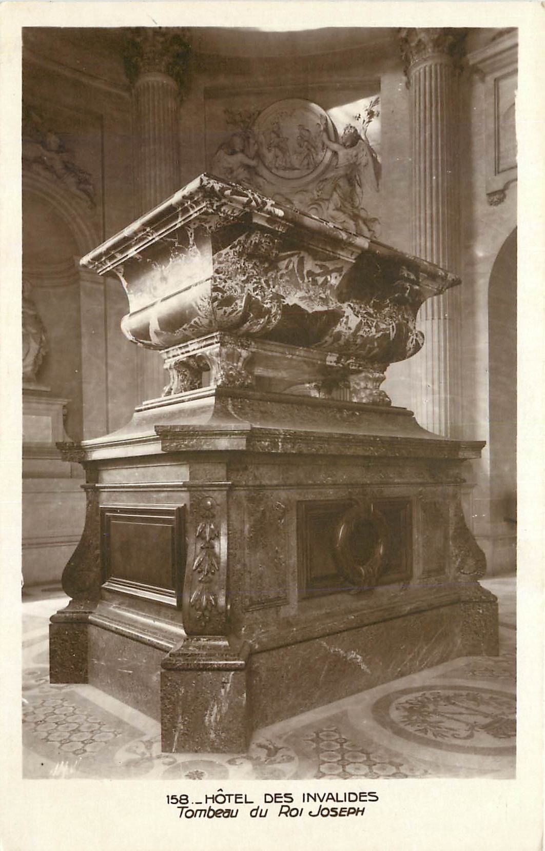 CPA Hotel des Invalides Tombeau du Roi Joseph