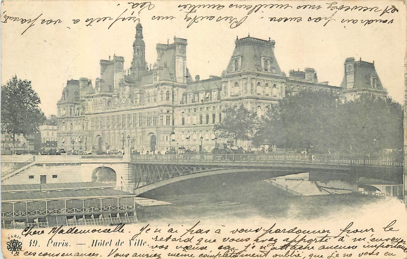 CPA Paris Hotel de Ville 